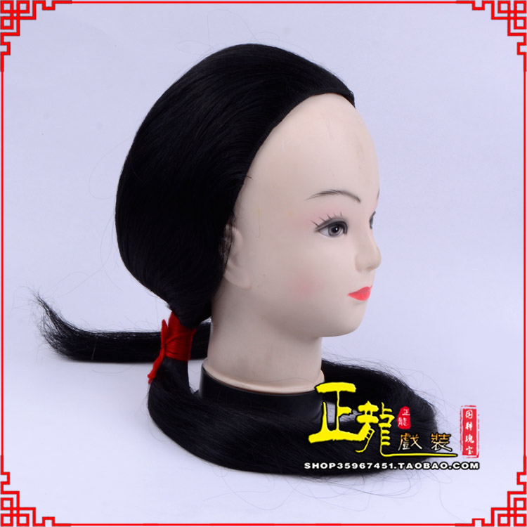 慈利古装影视演出头套花旦假发 真发古装发