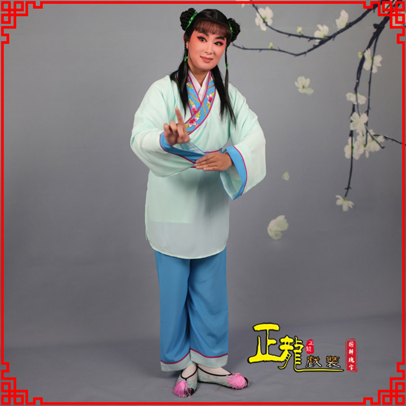 慈利歌仔戏童生小孩影视银心四九服 书童衣