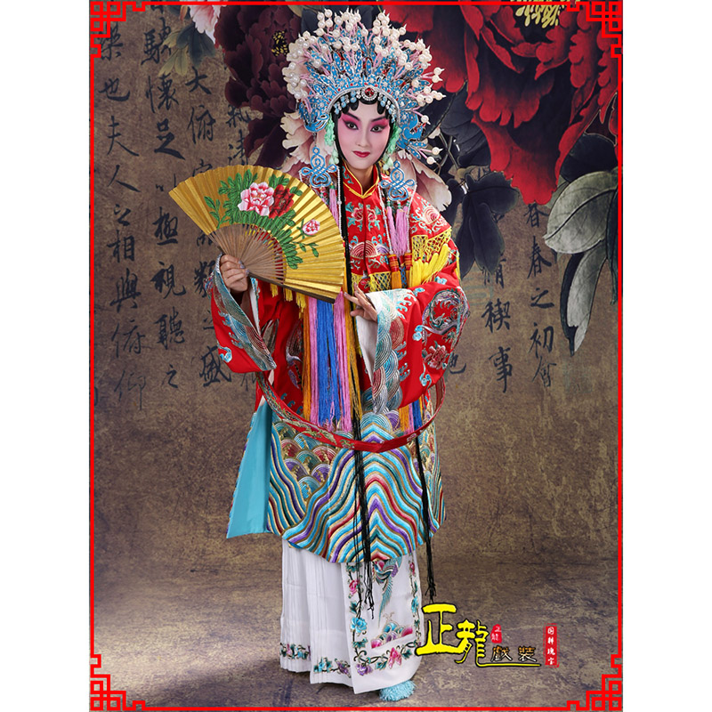 慈利凤袍杨贵妃贵妃醉酒 软绉团凤女蟒