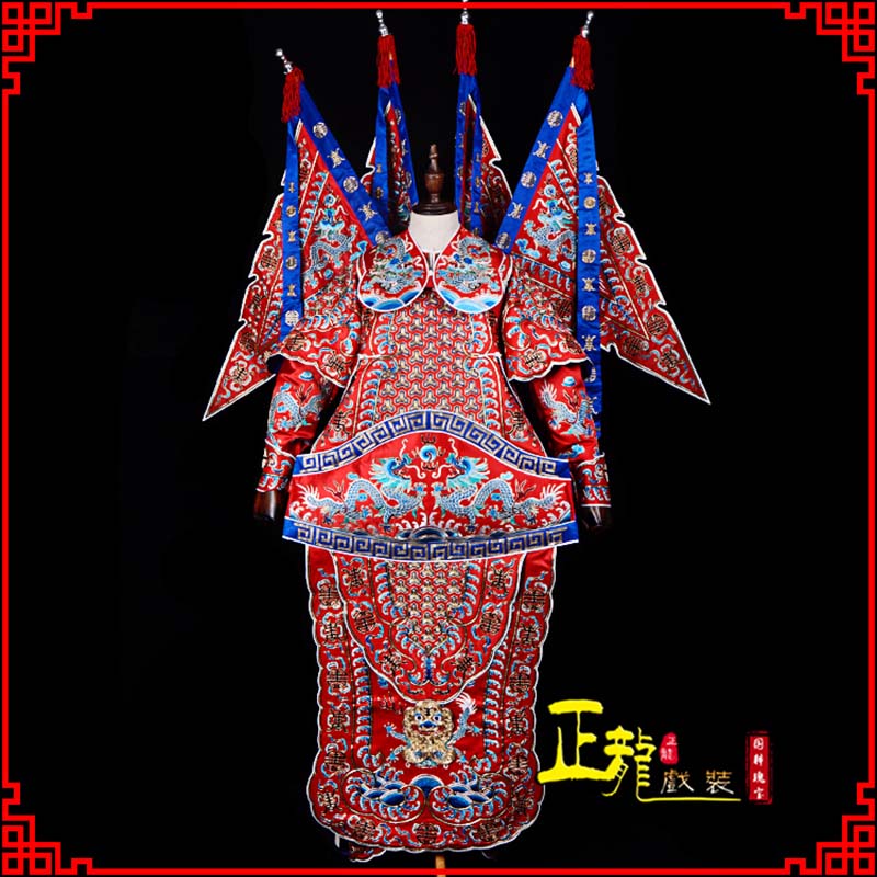 慈利武生戏服戏曲武将靠